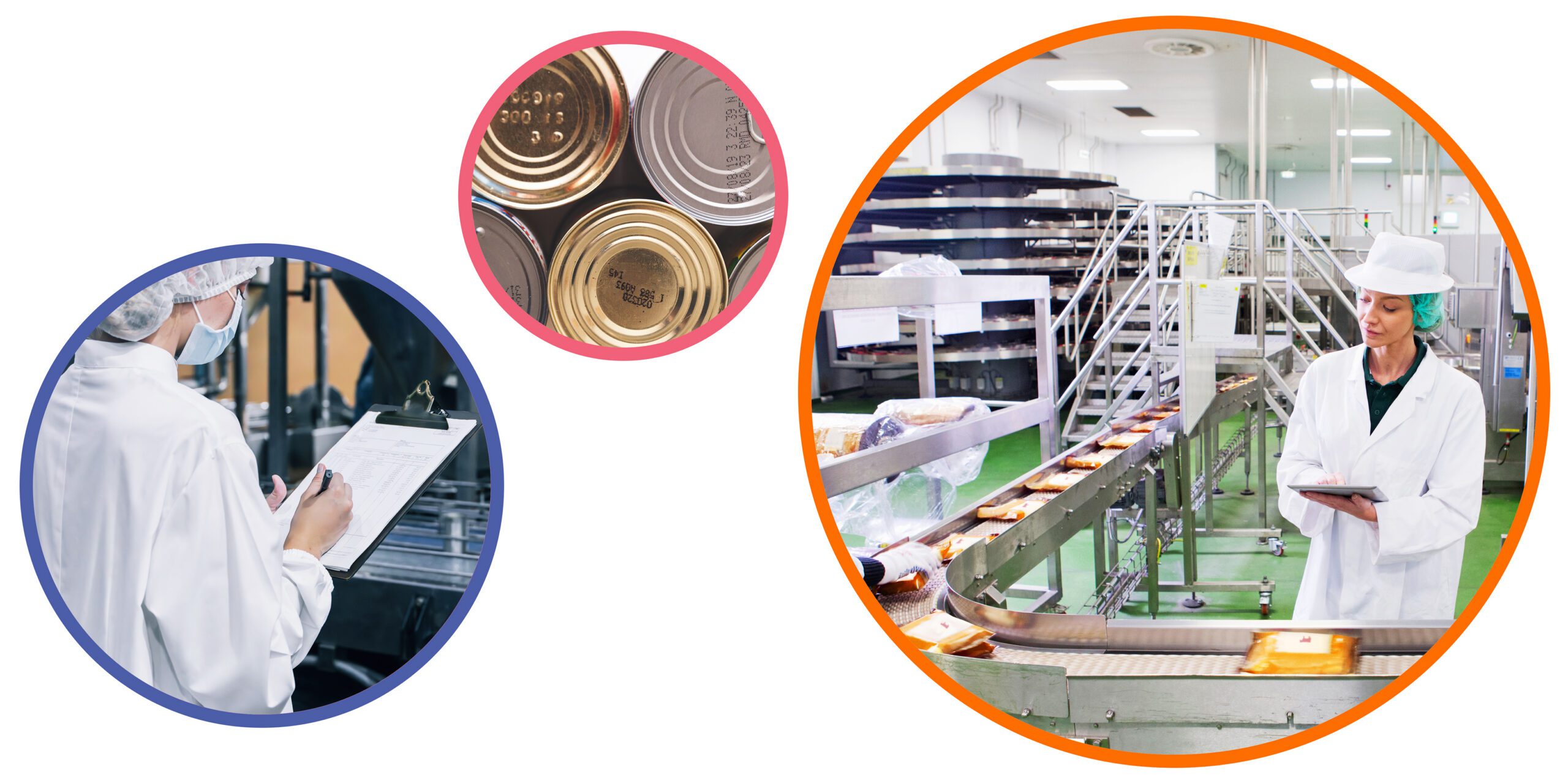 Food manufacturing compliance inspection and production line quality control