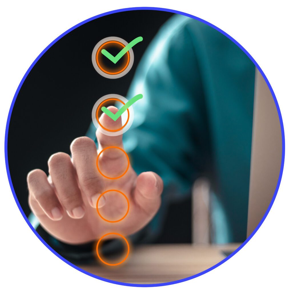 Digital checklist used to track audit preparation tasks in a manufacturing environment