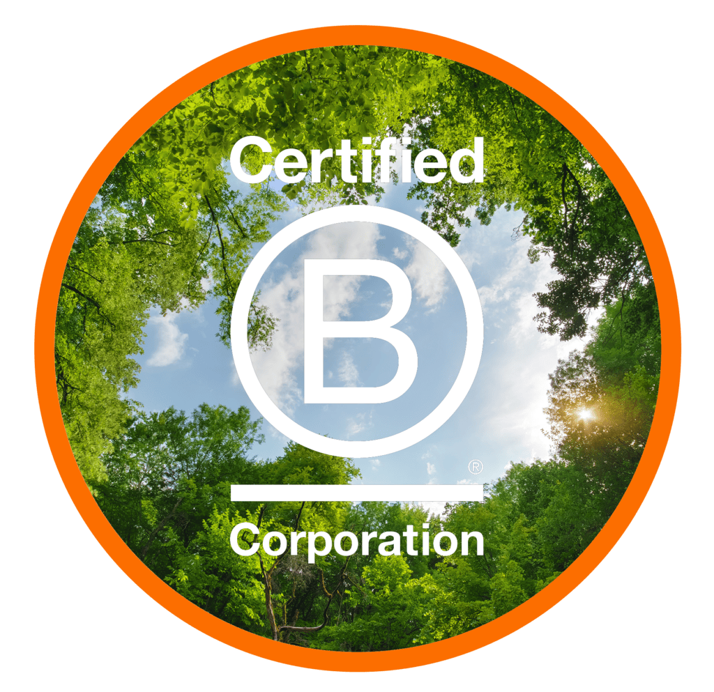 Certified B Corporation symbol representing B Corp certification